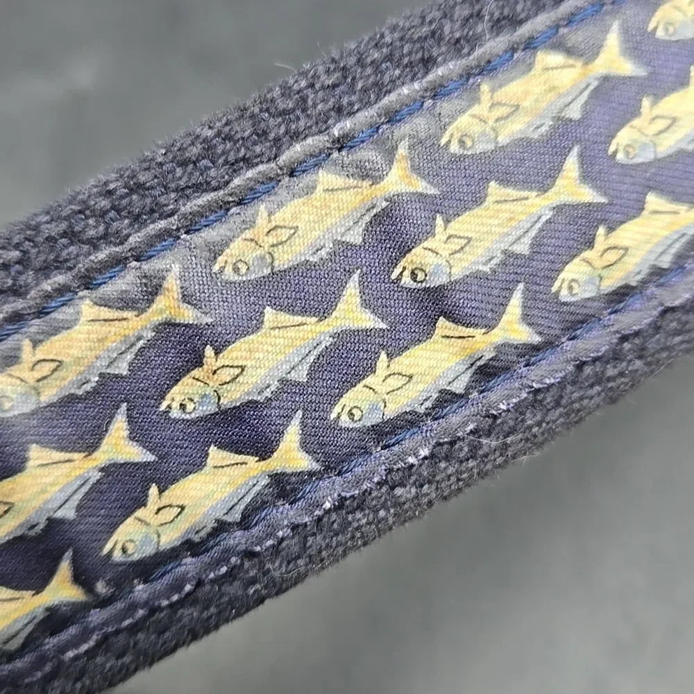 Vineyard Vines Bluefish Canvas Club Belt 30W